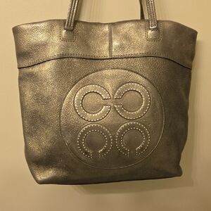 Chic Metallic Tote Bag